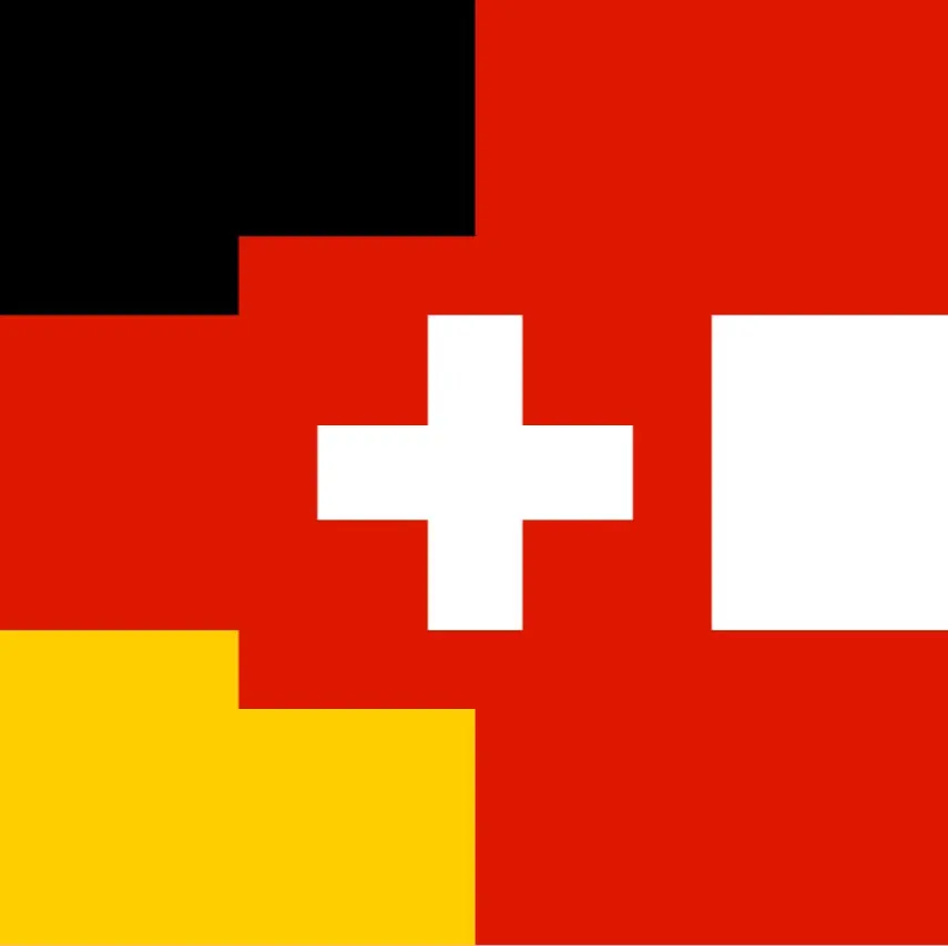 DACH Flaggen Logo