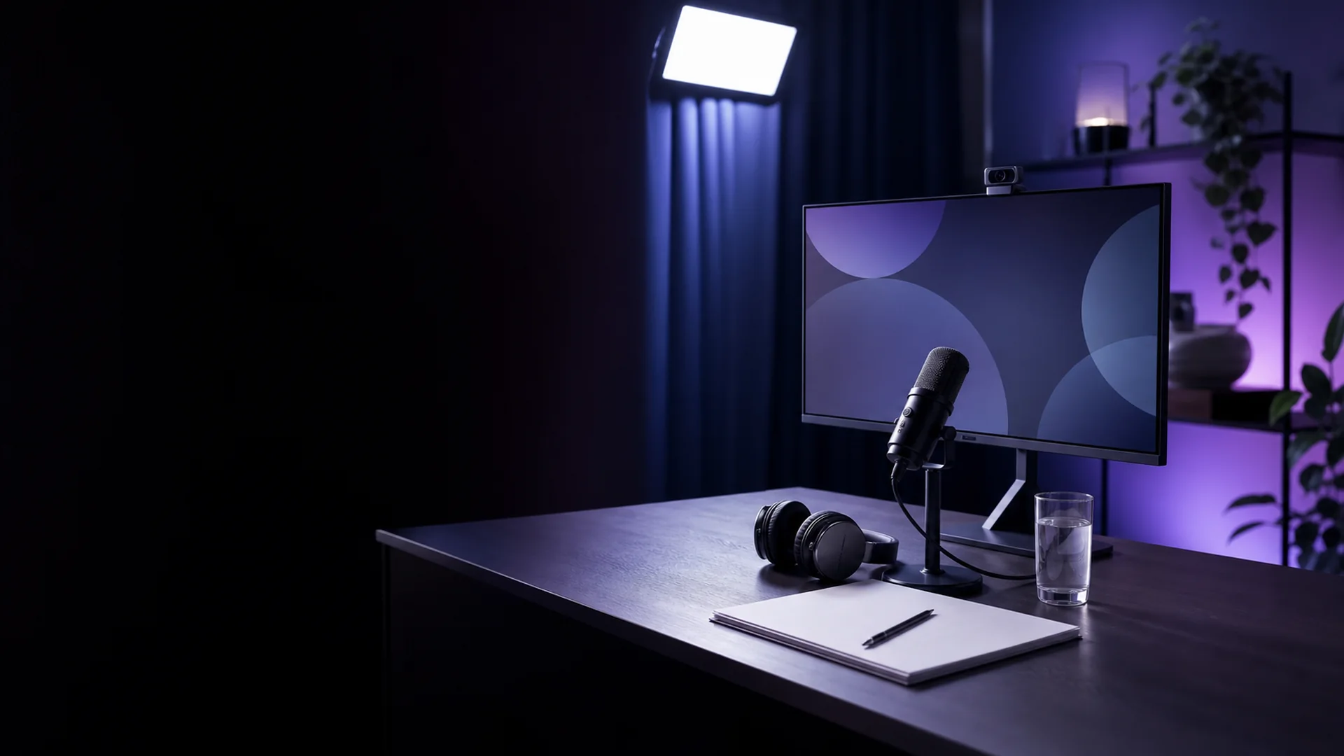 Person beim professionellen Remote-Interview im Video-Call mit gutem Licht und neutralem Hintergrund